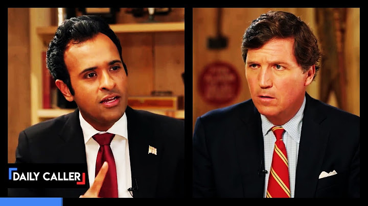 Tucker Carlson Interviews Vivek Ramaswamy