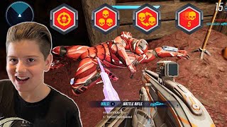 Kid Temper Tantrum Plays Splitgate For The First Time.