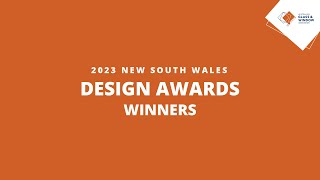 2023 New South Wales Design Award Winners Announcement