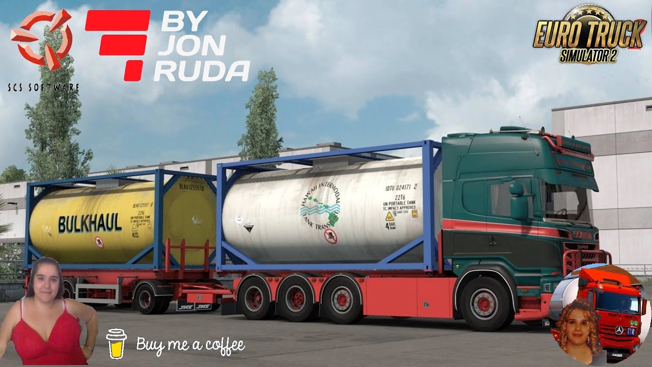 Euro Truck Simulator 2 (1.52) SpecTransGroup 8x2/8x4 by Jon Ruda ...