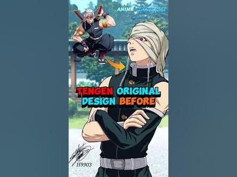 Tengen Original Design Before 🙄| Demons Slayer In Hindi| #demonslayer #