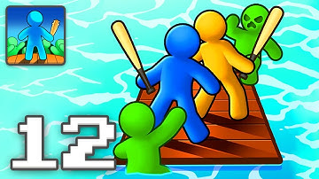 Zombie Raft - Gameplay Walkthrough Part 12 - Casual Games To Play (iOS, Android)