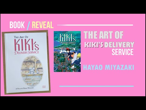 Book Reveal: The Art of Kiki's Delivery Service by Hayao Miyazaki