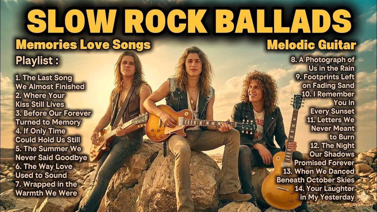 Romantic Slow Rock Collection ❤️ The Last Song We Almost Finished