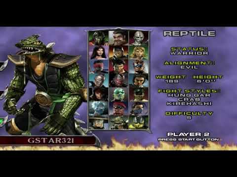 Mortal Kombat Deadly Alliance (PS2) Reptile Rant By MrGSTAR321 - YouTube