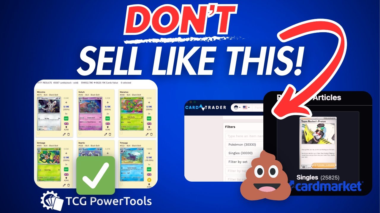 How to List on CardMarket & CardTrader with a CSV | NeoSatoshi