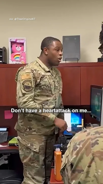 He almost passed out after hearing it ❤️