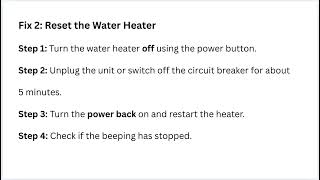 Why Is My Rheem Tankless Water Heater Beeping - Error Code Alert Troubleshooting
