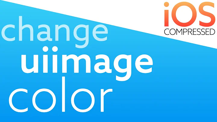 Change UIImage Color! iOS Swift - under 60 seconds