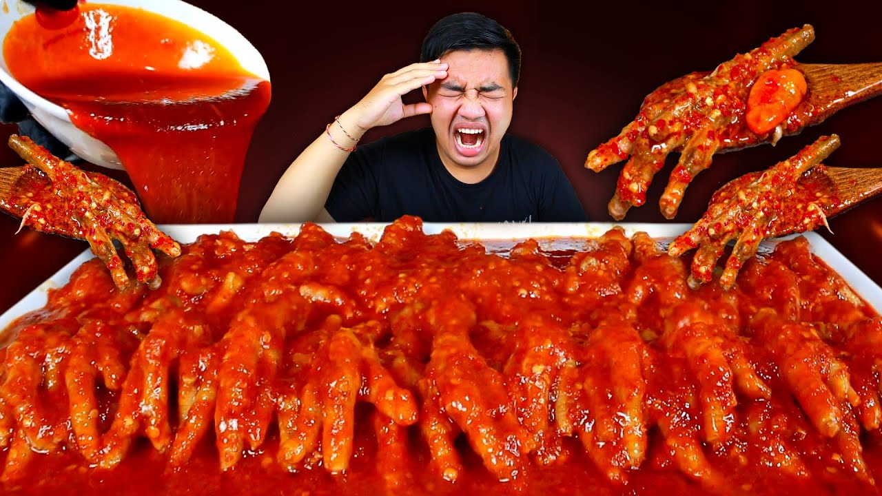 MUKBANG 1 KG CEKER MERCON TULANG LUNAK SUPER EMPUK BANJIR SAMBAL PEDAS