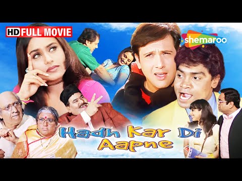 Hadh Kar Di Aapne - Comedy King GOVINDA Ki SUPERHIT COMEDY MOVIE! | Rani Mukerji | Johnny Lever - video from Shemaroo