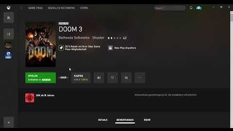 Doom 3 wont launch Game Pass Windows 10