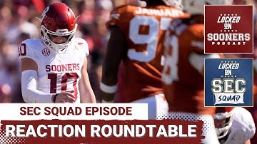 REACTION ROUNDTABLE: SEC Week 7 OVERREACTION & TAKEAWAYS | Oklahoma out of the PLAYOFF Race?