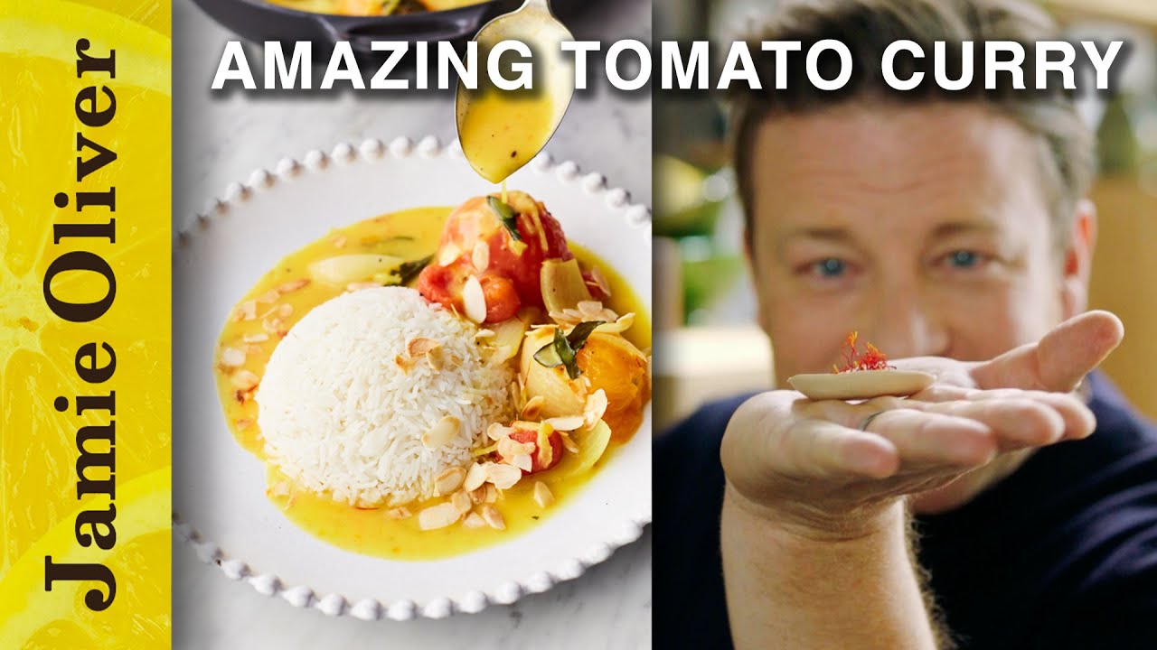 Amazing Tomato Curry  Jamie Olivers Meat Free Meals