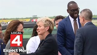 Vice President Harris visits Detroit