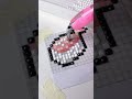 ASMR Leftover Drill Diamond Painting! #satisfying #diamondpainting #asmr #shorts #diy #art