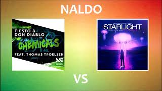 Tiesto & Don Diablo vs. Matt Nash & Otto Knows - Chemicals vs. Starlight (NALDO Mashup)