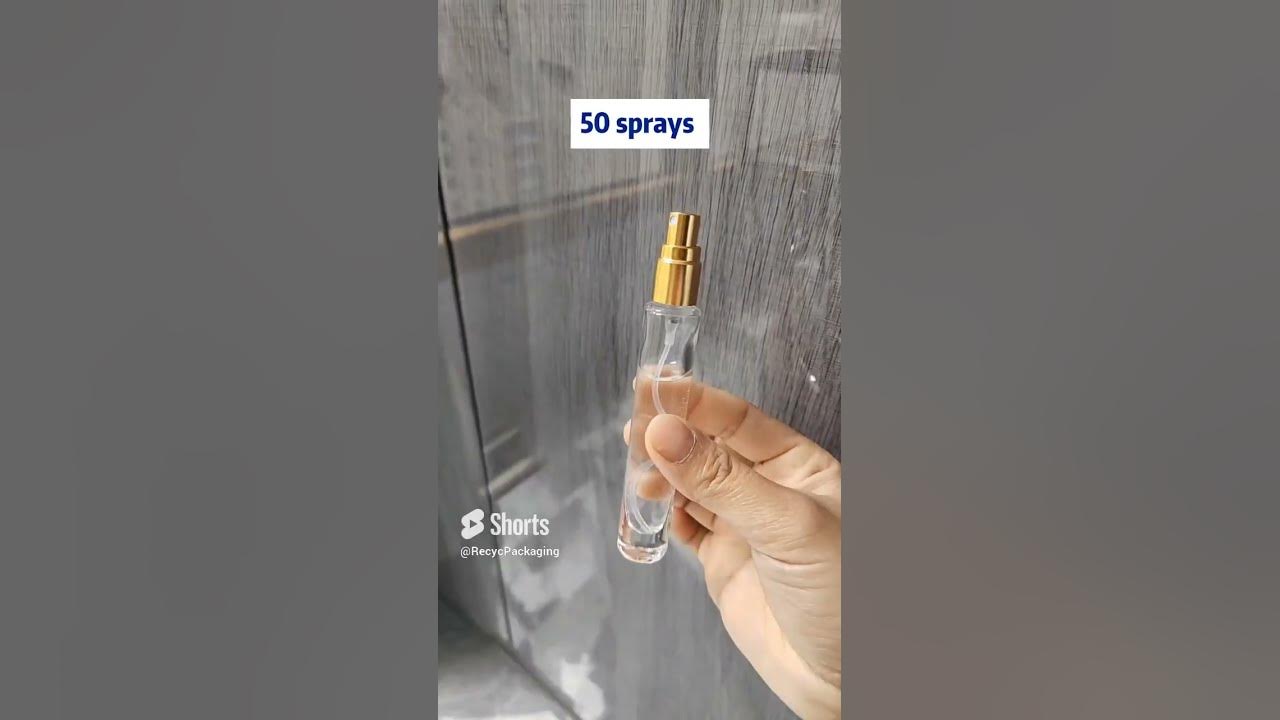 How many sprays in 10ml shorts youtube