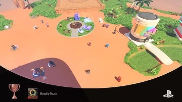 ASTRO BOT Royally Stuck (BRONZE) Got a little too close to a sticky sphere in Crash Site.