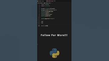 Asmr Progamming || Unique Shape 3 Python || #shorts#programming #asmr #asmrprogramming #lofi #python