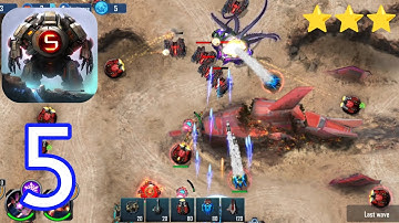 Defense legend 5: Survivor TD - Stage 5 ⭐⭐⭐ Very Hard - Walkthrough Gameplay