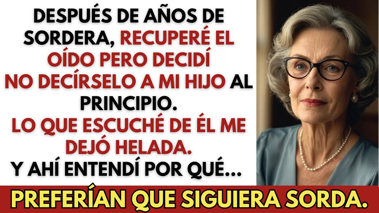 Después De Años De Sordera, Recuperé El Oído Pero Decidí No Decírselo A Mi Hijo. Y Lo Que Escuché...