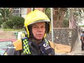 Siete afectados tras declararse un incendio en una vivienda de Santa Cruz de Tenerife