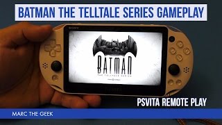 PSVita Remote Play: Batman The Telltale Series Gameplay - YouTube
