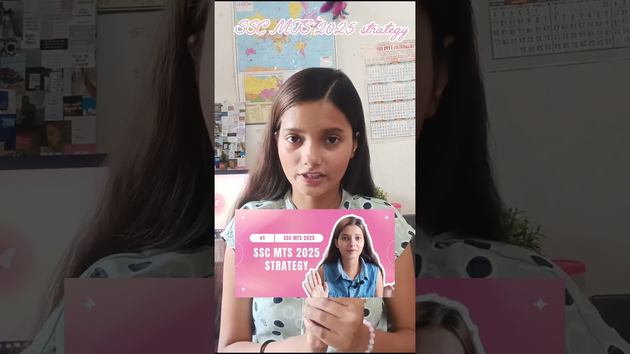 SSC MTS ❤️‍🔥 2025 STRATEGY 💯🤟🏻