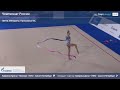 Arina Averina - Ribbon EF - Russian Championships, Moscow 2022
