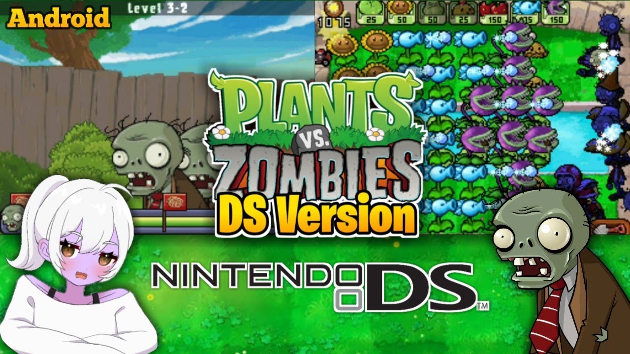 Plants vs Zombies DS Version - Android Download - YouTube