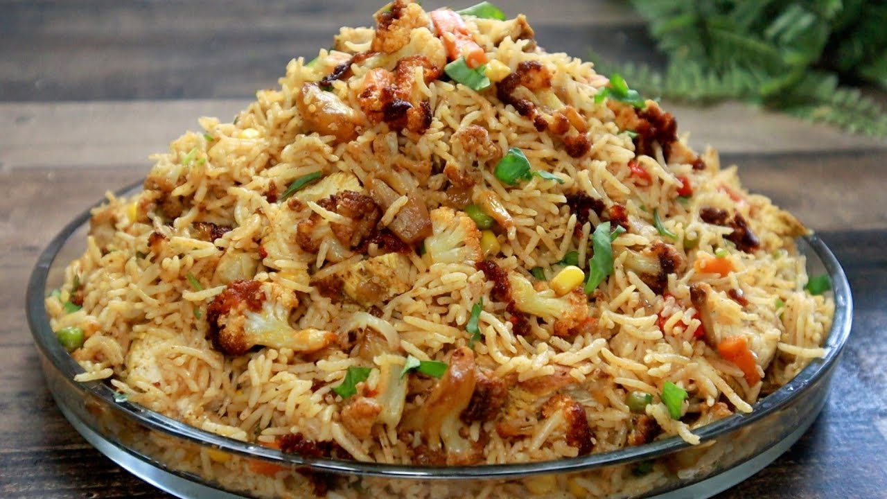 Рис и курица получаются ВКУСНЕЕ, когда мы добавляем приготовленную таким образом цветную капусту!