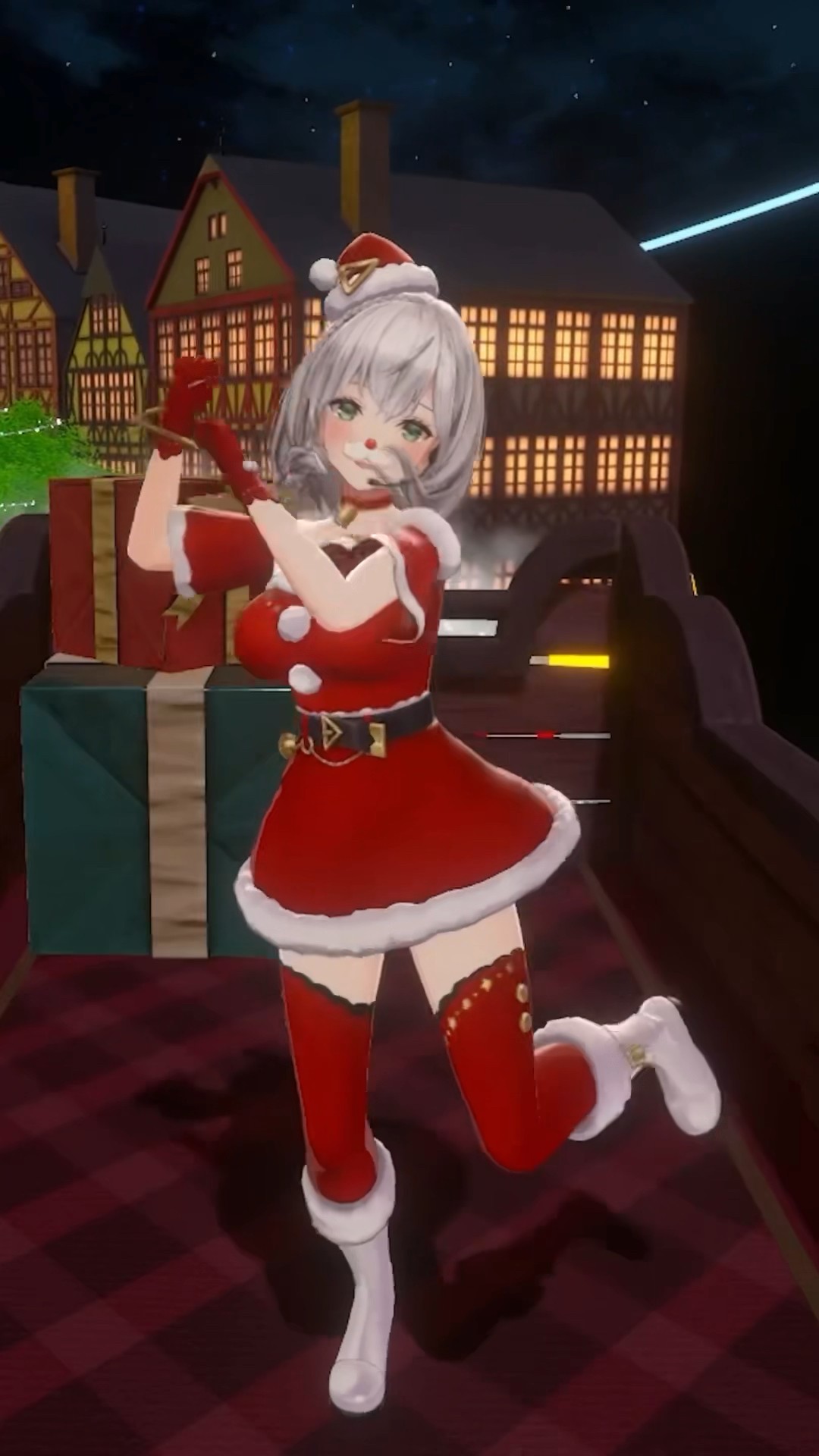 【あわてんぼうのサンタクロース】ノエサンタがクリスマスイブに参上だ?? 【ライブ切り抜き/白銀ノエル】#shorts