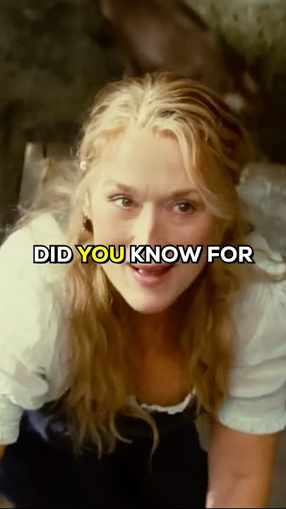 Did you know for MAMMA MIA…