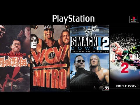 Wrestling Games for PS1