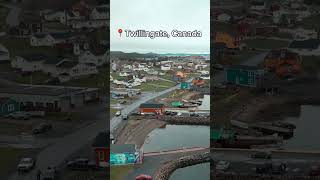 Would you live in this town? #shorts #marriedcouplevlog #dronevideo #explorecanada