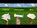 New 3 best flying plane helicopter top flying plane 3 best paper helicopter paper notebook plane