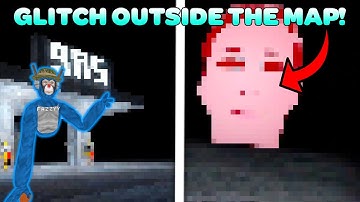 How To GLITCH OUTSIDE The Big Scary Map!