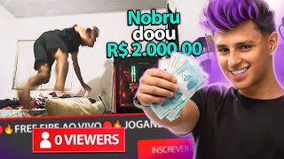 Doando Dinheiro Para Streamers Pequenos