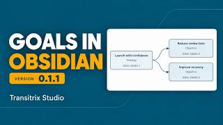 Goal diagrams in Obsidian | Transitrix Studio 0.1.1