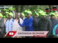 Rigathi Gachagua Addressing DCP Supporters In Phone Call/ Laikipia