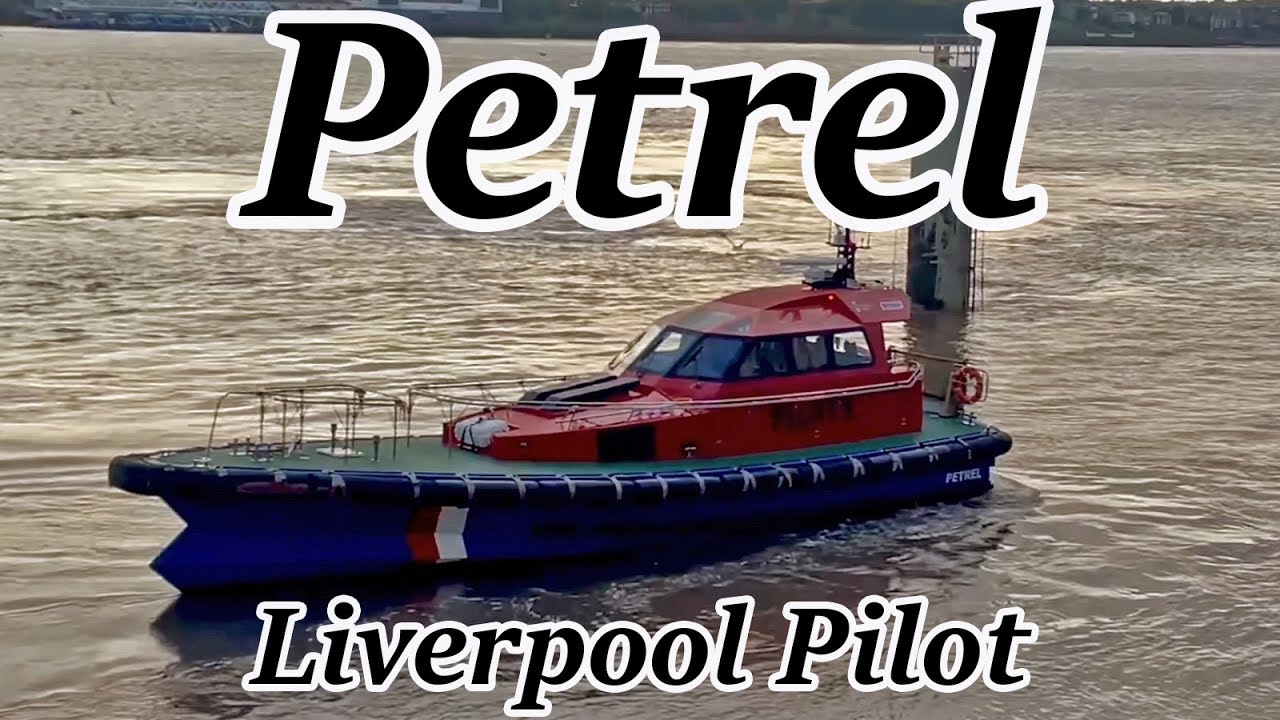 Watch Petrel Pilot Vessel Glide Away from Liverpool's Cruise Terminal