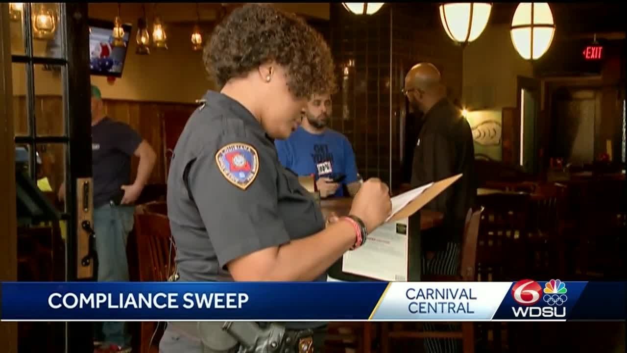 Louisiana fire marshal officials head out to check businesses ahead of Mardi Gras