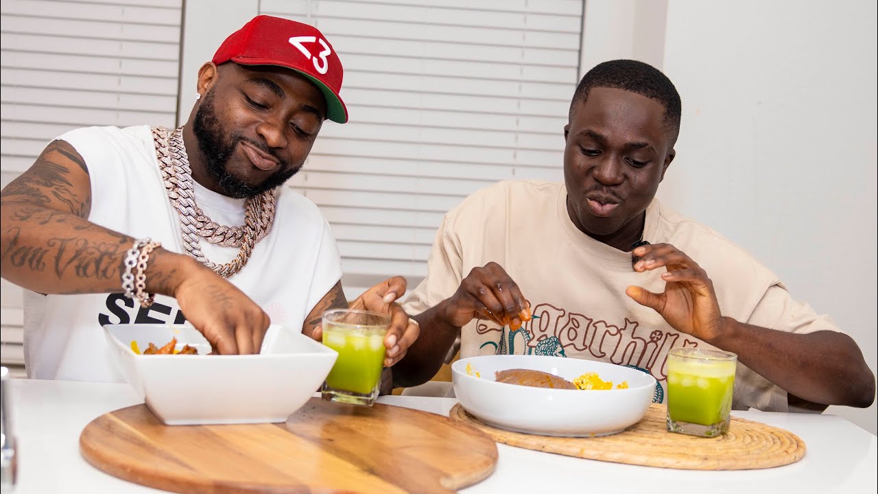 Давидо готовит и ест амалу у меня дома 🤯