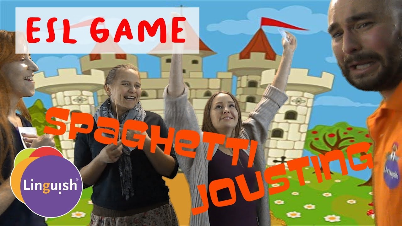 Linguish ESL Games // Spaghetti Jousting // LT459