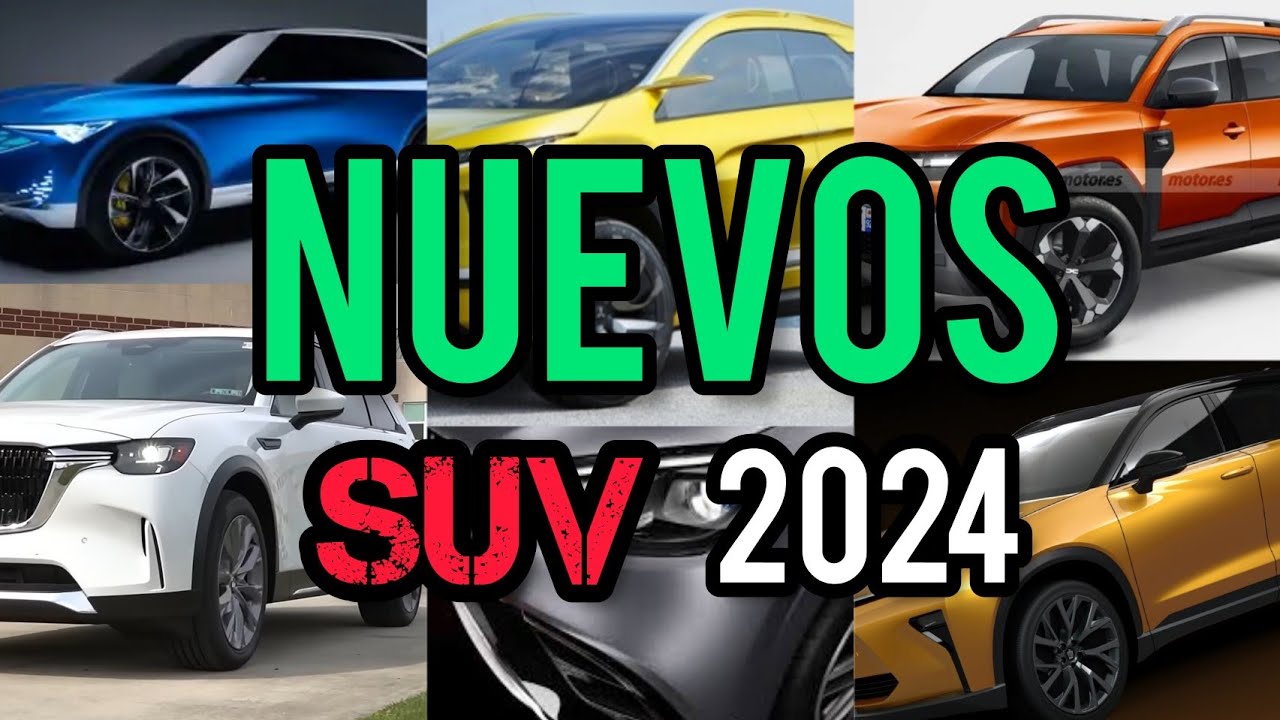 ⁣Nuevos Estrenos de SUVs 2024 😯🤩 Los Suv más interesantes que llegarán en el 2024, los más esperados