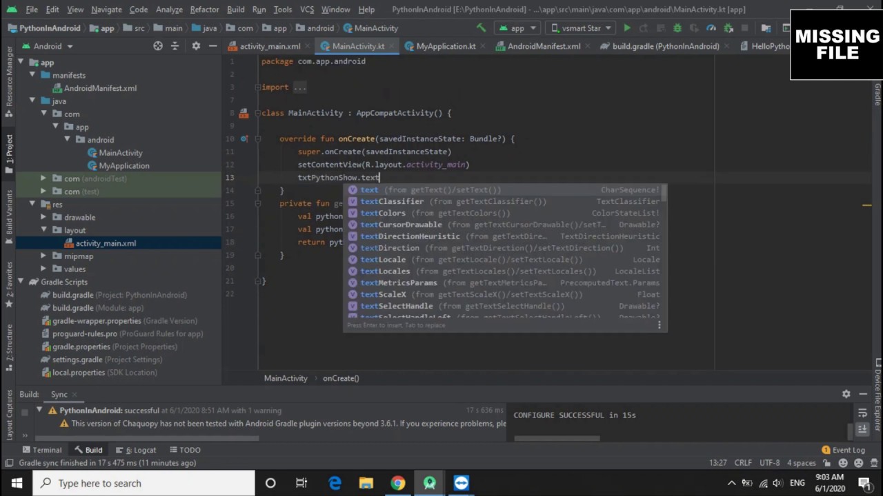 You asked: Can you use Python in Android Studio?