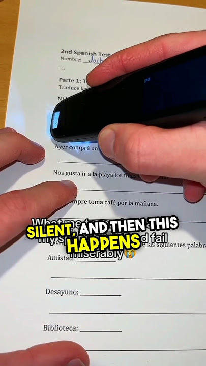 This student tries to cheat on the exam but forgets...