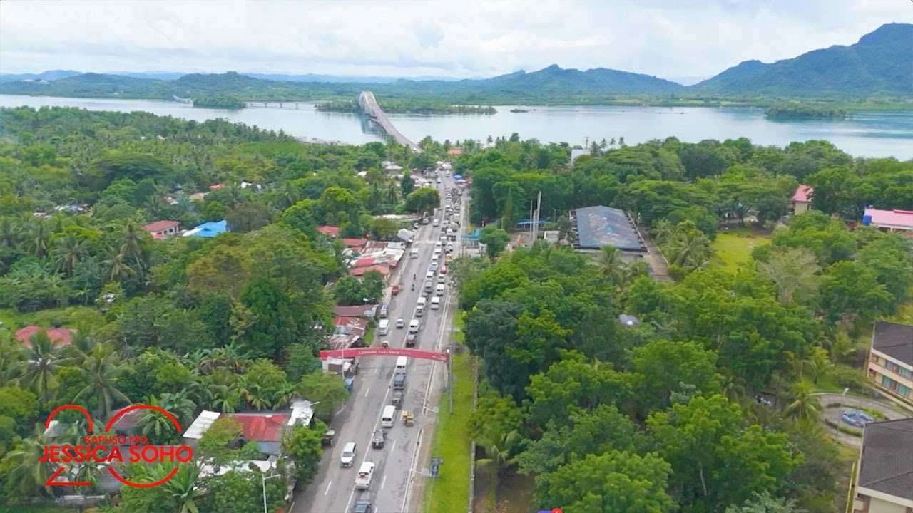San Juanico Bridge, ipinagbabawal ngayong daanan ng malalaking sasakyan! | Kapuso Mo, Jessica Soho