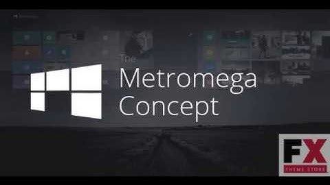 Preview Metromega - Responsive HTML5 Metro Template